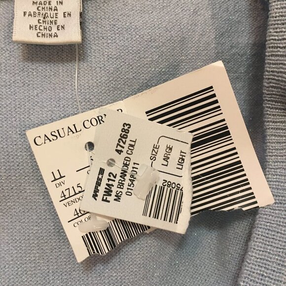 Casual Corner v neck cardigan - Picture 5 of 6